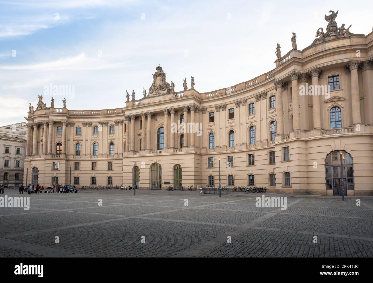 Old Royal Library - Humboldt University Faculty of Law at Bebelplatz Square - Berlin, Germany Stock Photo