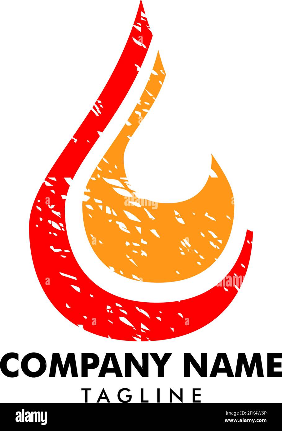 Fire Flame Logo Design Vector Template Stock Vector Image & Art - Alamy
