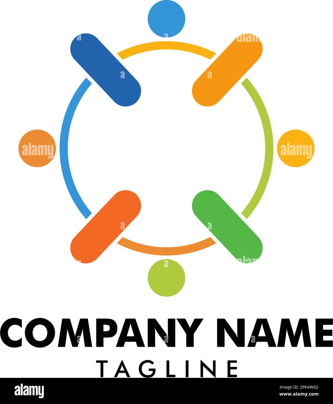 Community People Vector Logo Design Elements Stock Vector Image & Art ...