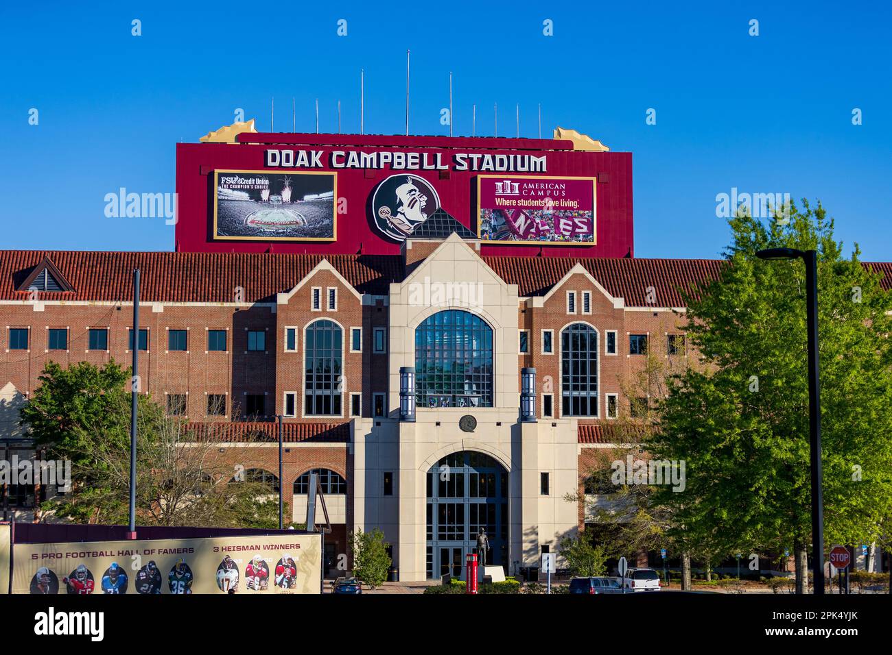 Tallahassee, FL - March 16, 2023: Doak Campbell Stadium, home of Florida State University Football Stock Photo
