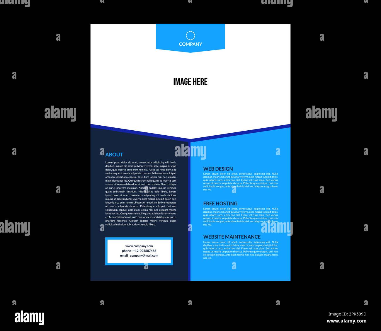 Layout Inserrt Layout Ad Vector Brochure Flyer Design Layout Template Stock Vector Image & Art ...