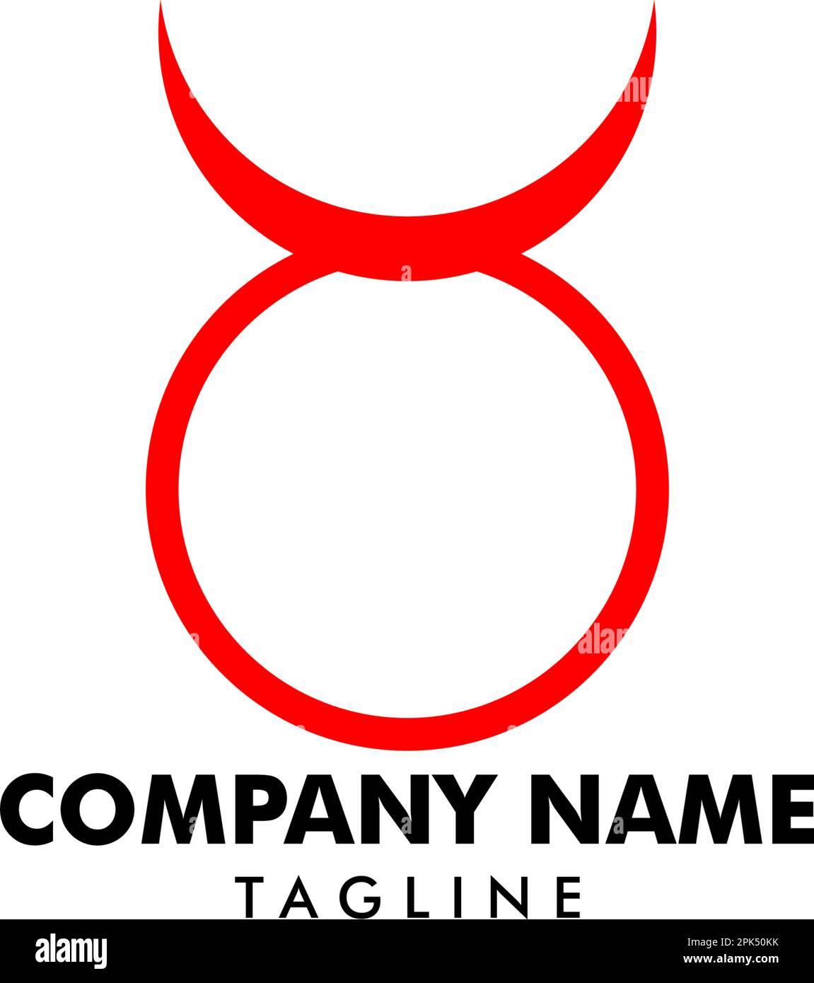 Taurus Logo Template vector icon illustration design Stock Vector Image ...
