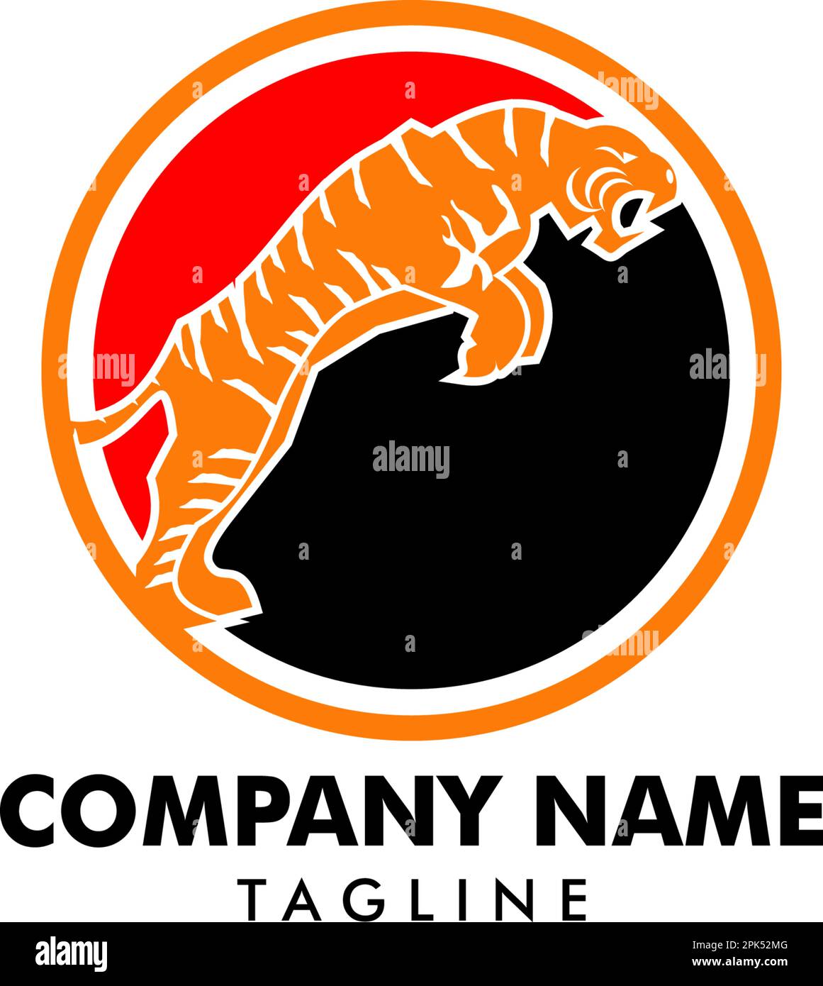 Tiger vector icon logo mascot illustration Stock Vector Image & Art - Alamy