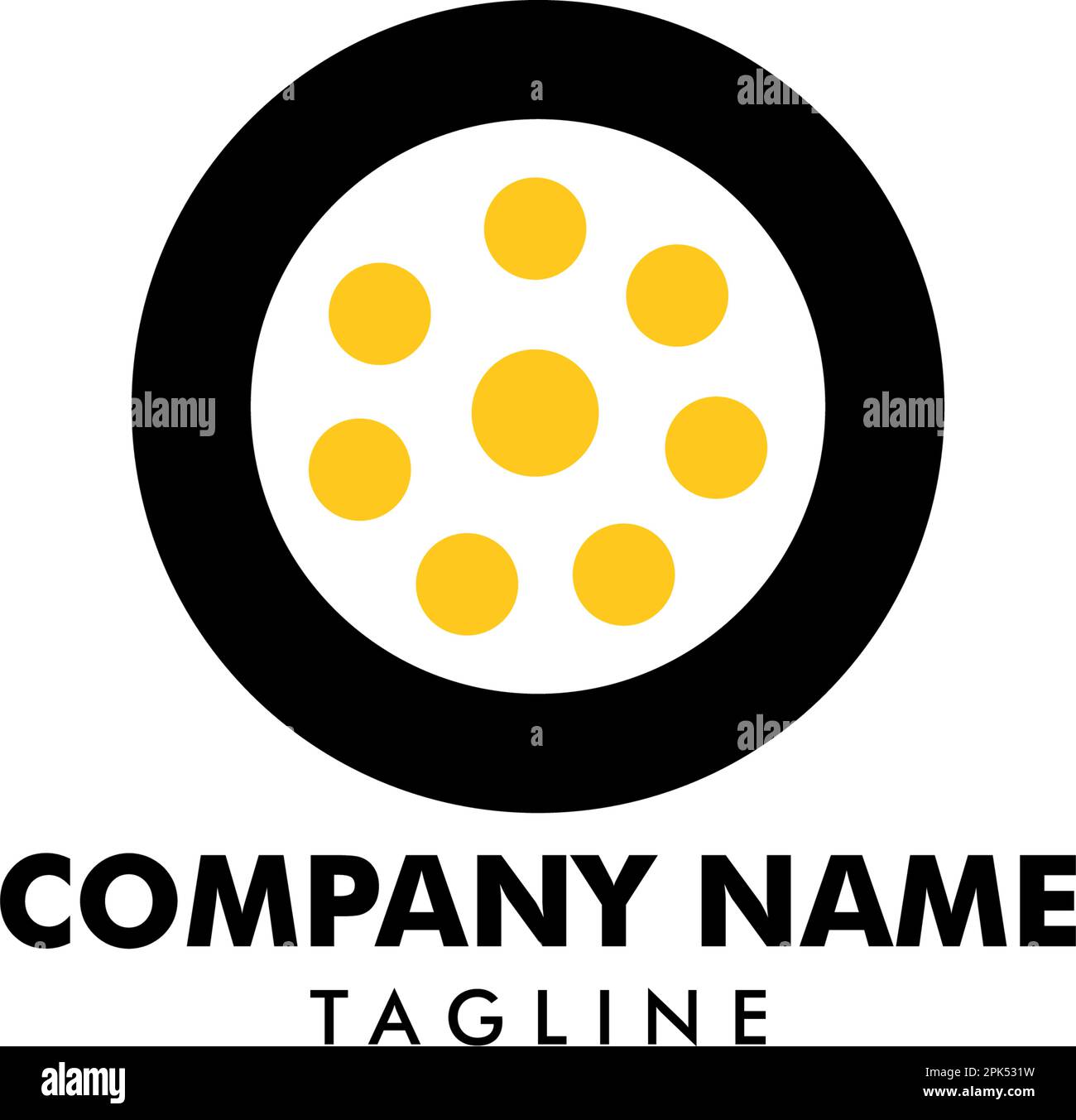 Spotlight icon vector logo illustration Stock Vector Image & Art Alamy