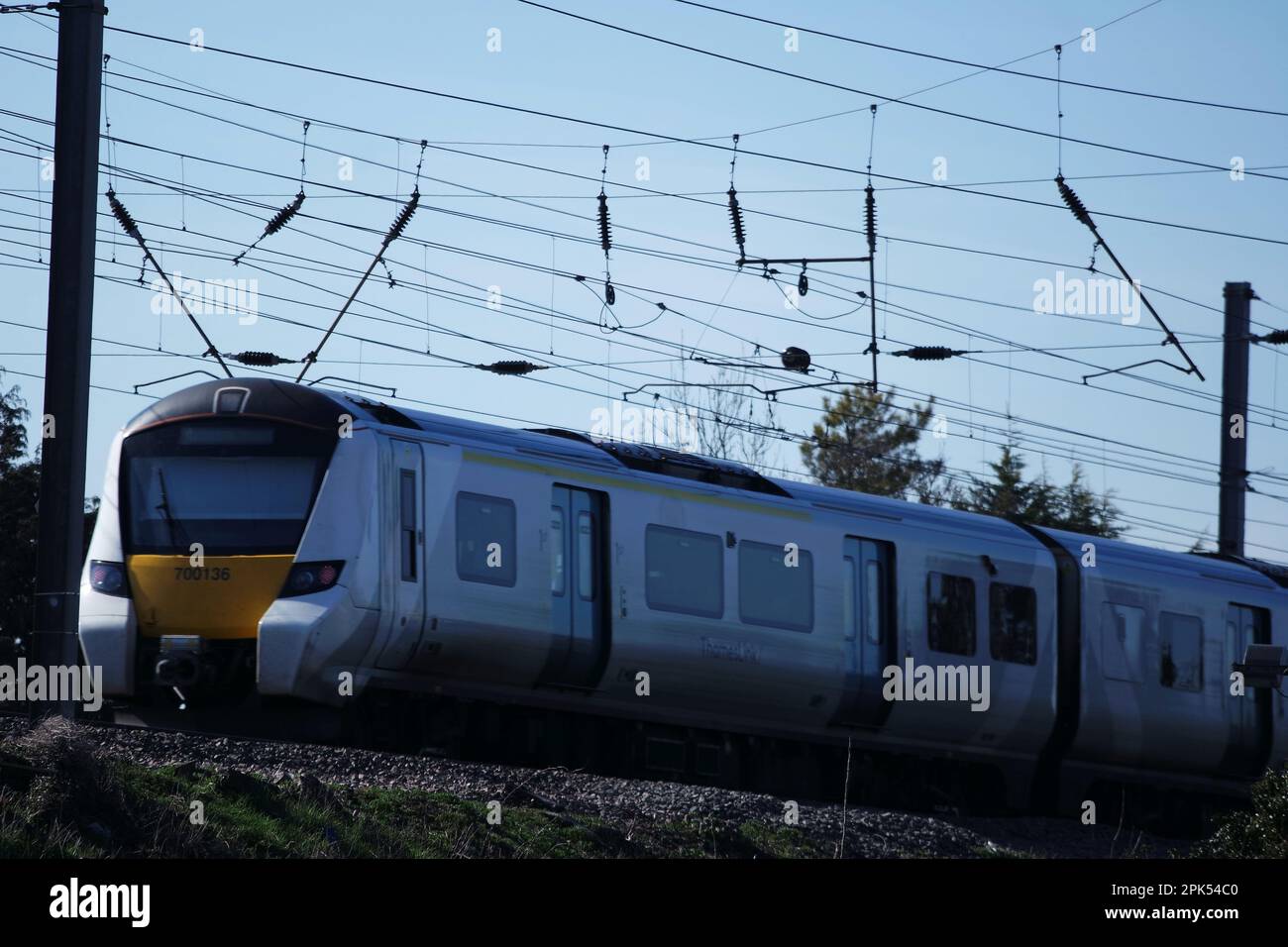 Train lines view hi-res stock photography and images - Alamy