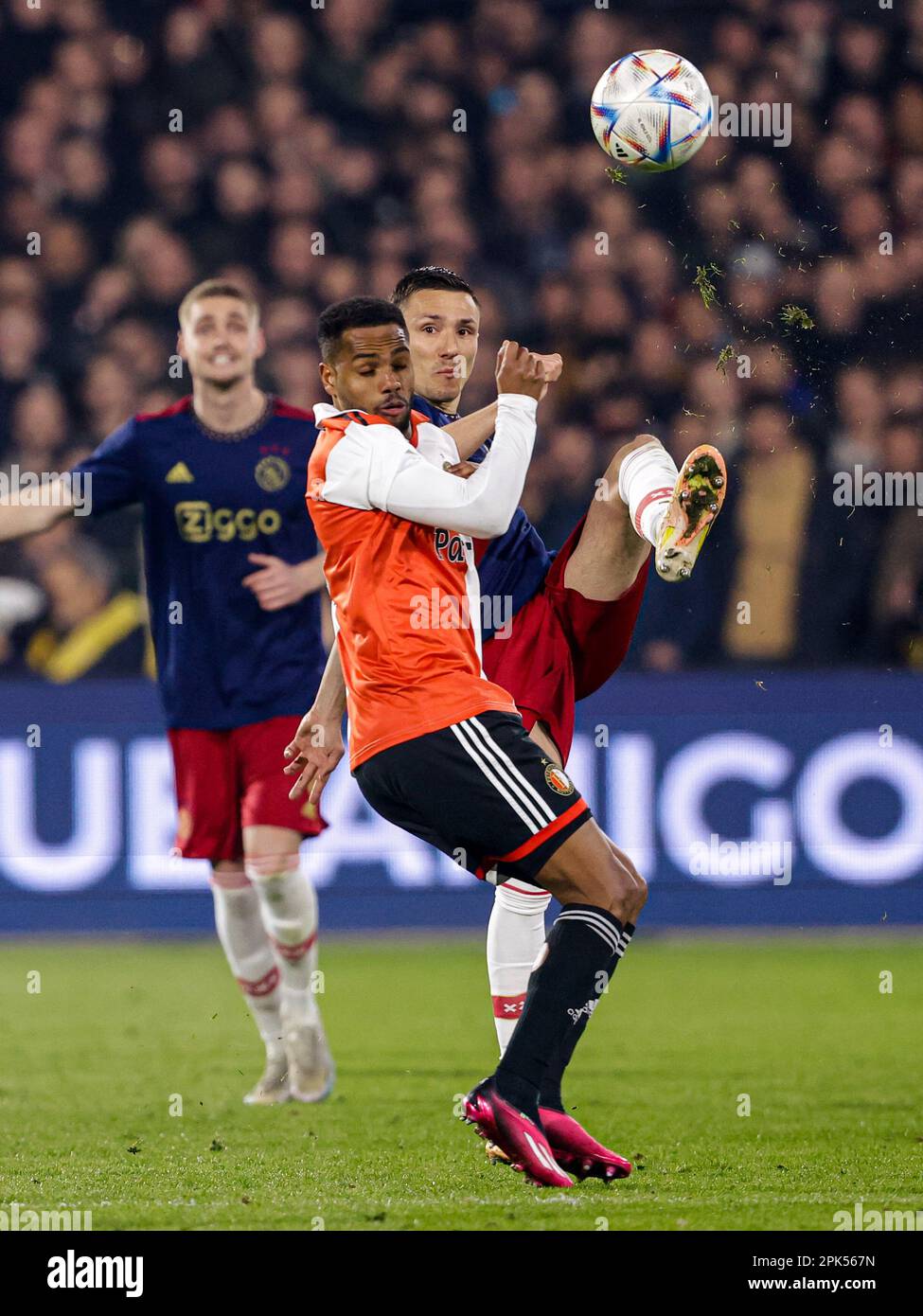 ROTTERDAM, 5-4-2023, Stadium de Kuip, Dutch eredivisie cup, 2022/2023,  Feyenoord - Ajax (cup), KNVB beker (Photo by Pro Shots/Sipa USA) Credit:  Sipa US/Alamy Live News Stock Photo - Alamy