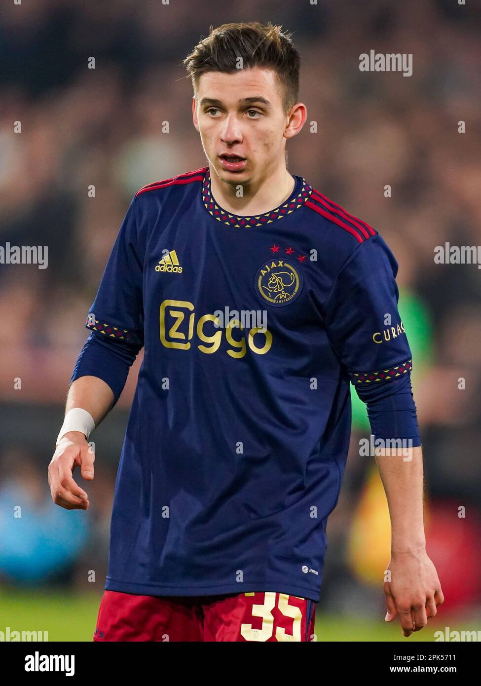 ROTTERDAM, 5-4-2023, Stadium de Kuip, Dutch eredivisie cup, 2022/2023,  Feyenoord - Ajax (cup), KNVB beker (Photo by Pro Shots/Sipa USA) Credit:  Sipa US/Alamy Live News Stock Photo - Alamy