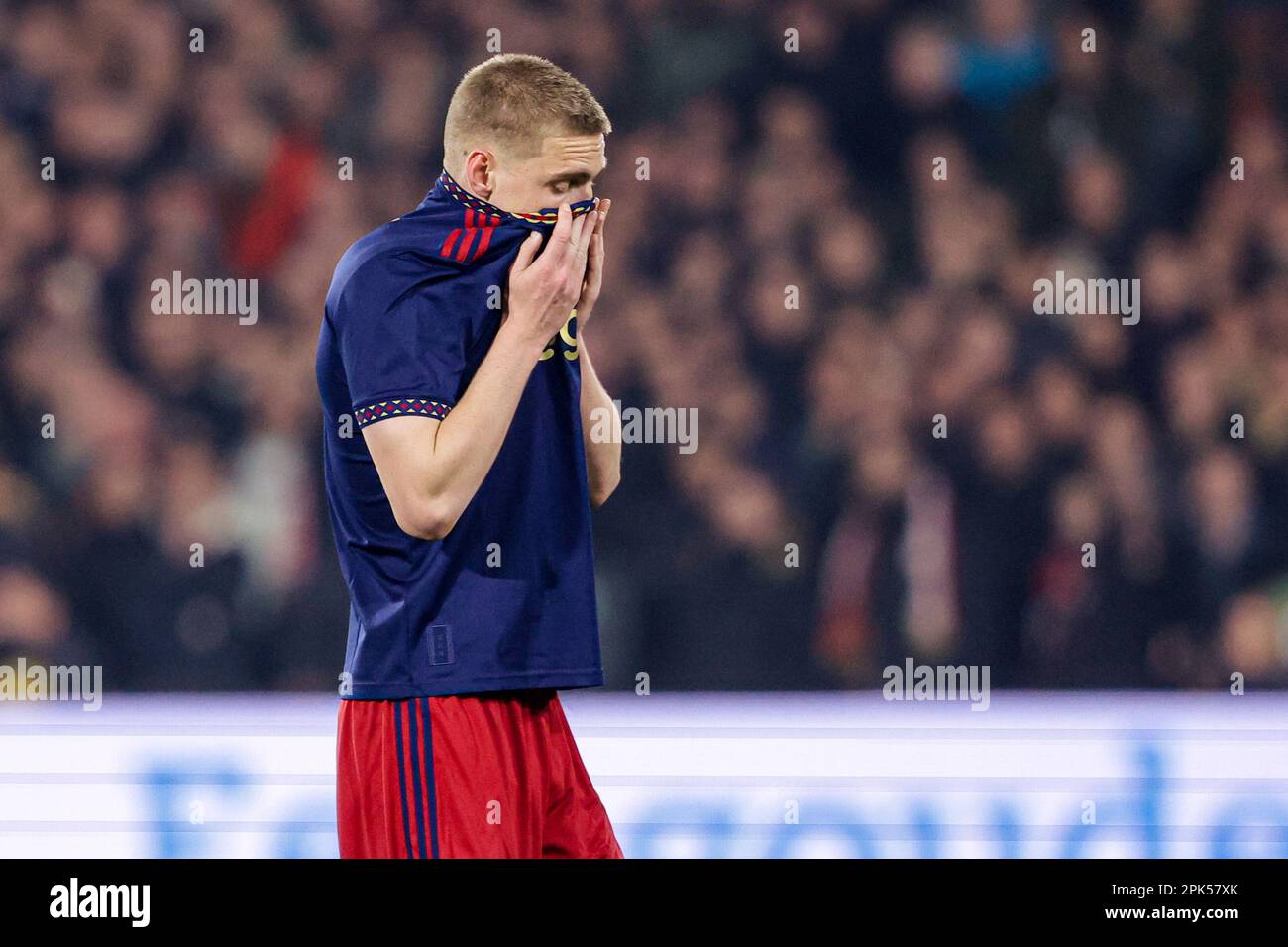 ROTTERDAM, 5-4-2023, Stadium de Kuip, Dutch eredivisie cup, 2022/2023,  Feyenoord - Ajax (cup), KNVB beker (Photo by Pro Shots/Sipa USA) Credit:  Sipa US/Alamy Live News Stock Photo - Alamy