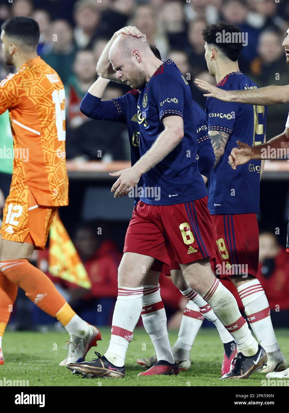 ROTTERDAM, 5-4-2023, Stadium de Kuip, Dutch eredivisie cup, 2022/2023,  Feyenoord - Ajax (cup), KNVB beker (Photo by Pro Shots/Sipa USA) Credit:  Sipa US/Alamy Live News Stock Photo - Alamy