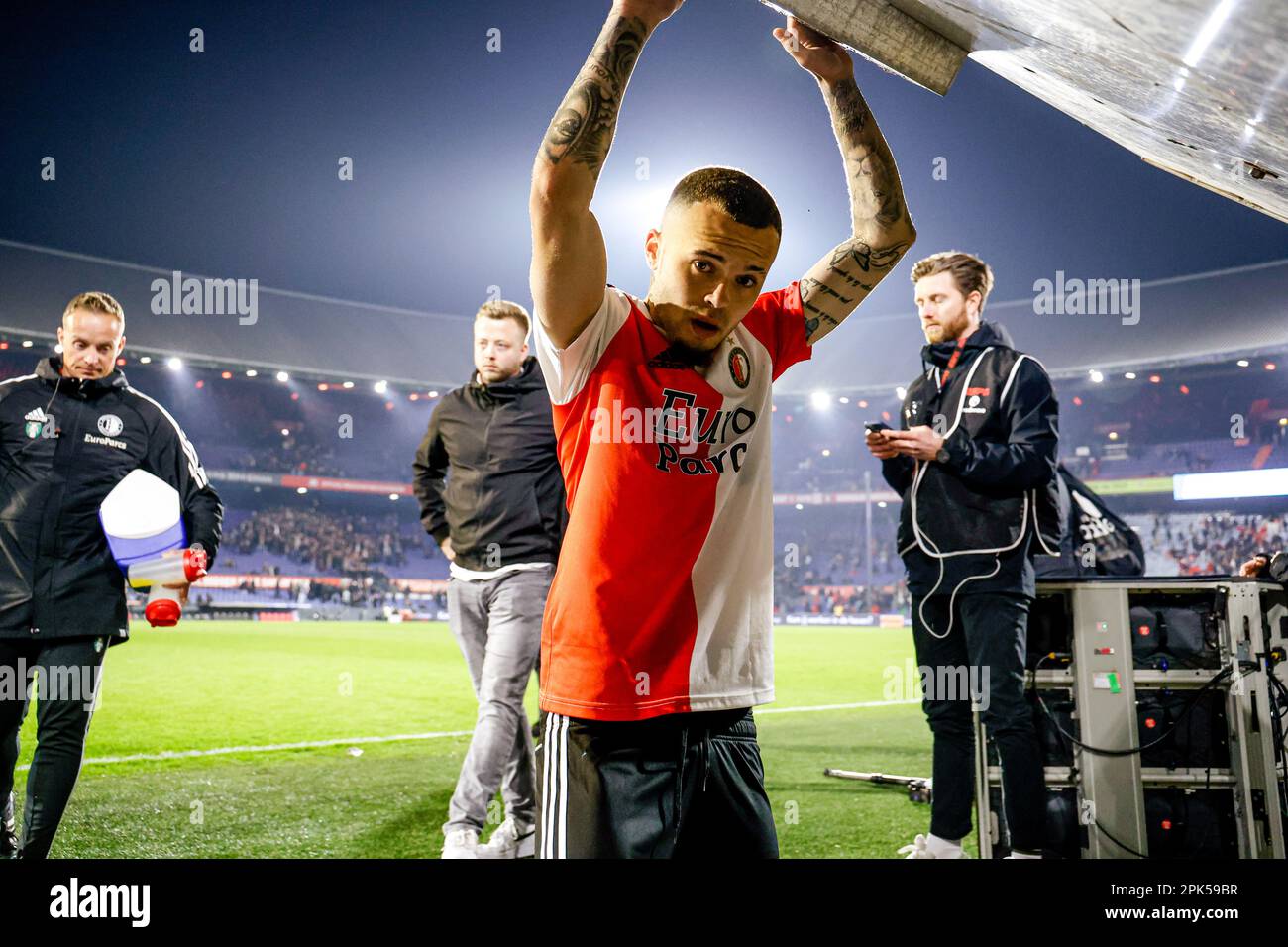 ROTTERDAM, 5-4-2023, Stadium de Kuip, Dutch eredivisie cup, 2022/2023,  Feyenoord - Ajax (cup), KNVB beker (Photo by Pro Shots/Sipa USA) Credit:  Sipa US/Alamy Live News Stock Photo - Alamy