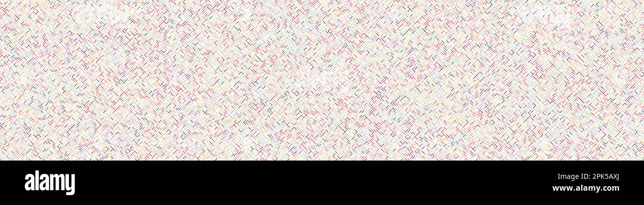 Color rotated lines background generative pattern illustration Stock Vector
