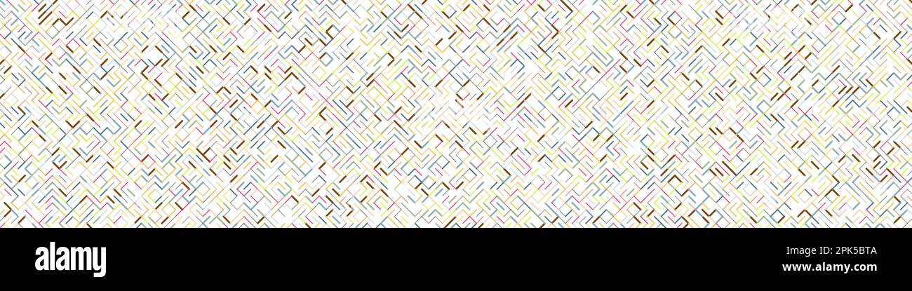 Color rotated lines background generative pattern illustration Stock Vector