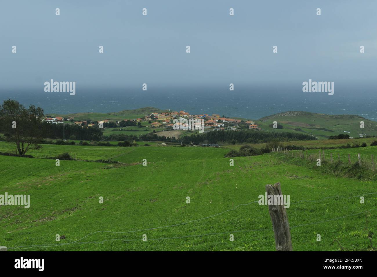 Pueblo de Ubiarco Stock Photo