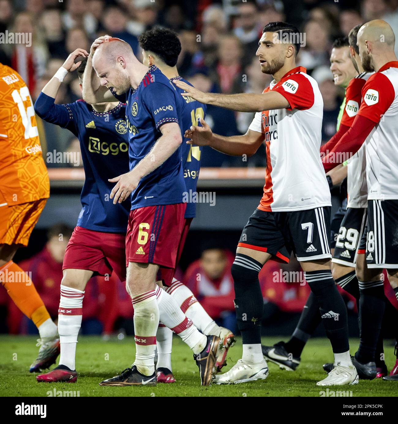 ROTTERDAM, 5-4-2023, Stadium de Kuip, Dutch eredivisie cup, 2022/2023,  Feyenoord - Ajax (cup), KNVB beker (Photo by Pro Shots/Sipa USA) Credit:  Sipa US/Alamy Live News Stock Photo - Alamy