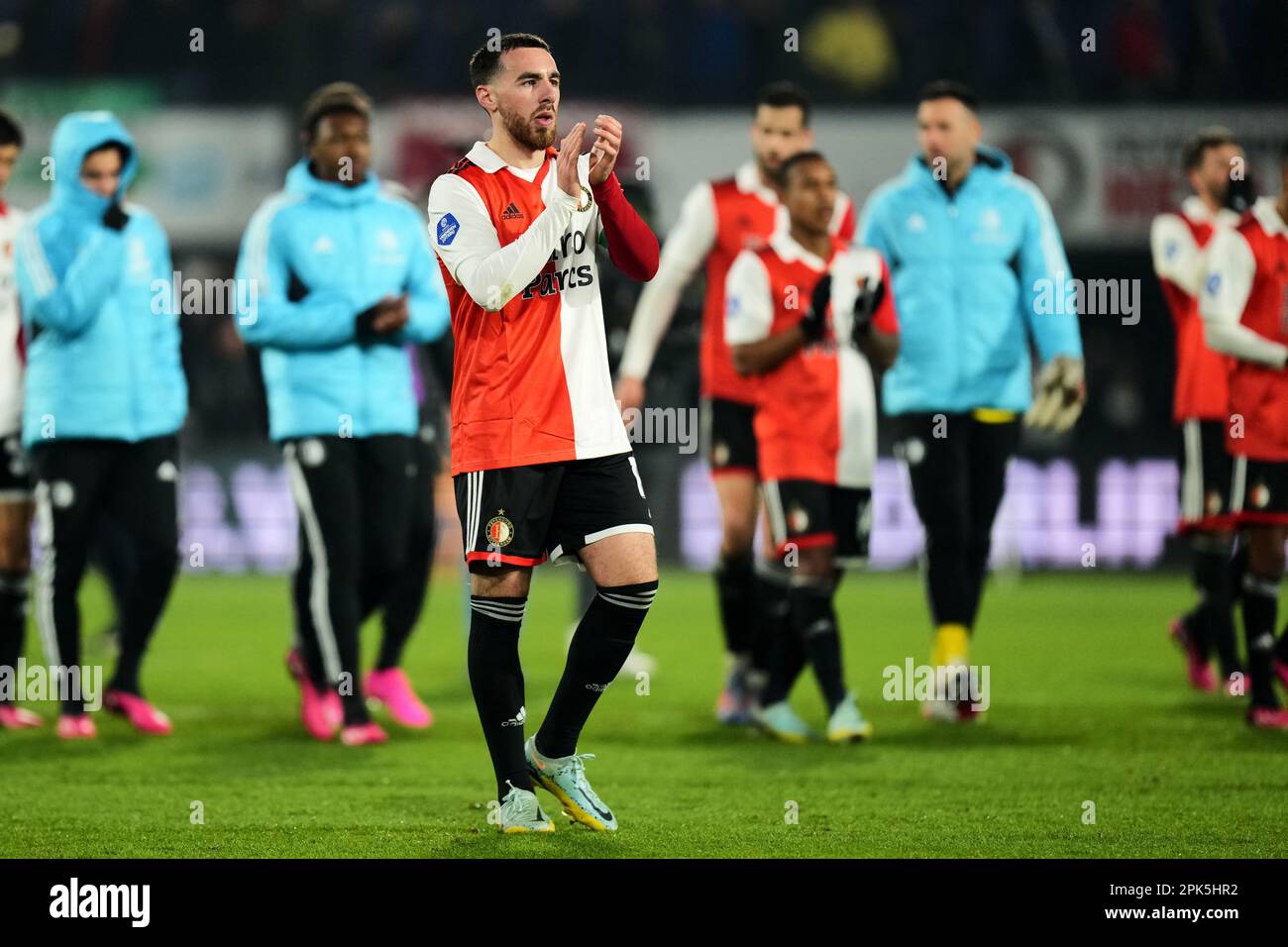 Roma Itália 2023 Orkun Kokcu Feyenoord Ação Durante Jogo Futebol —  Fotografia de Stock Editorial © m.iacobucci.tiscali.it #652409428