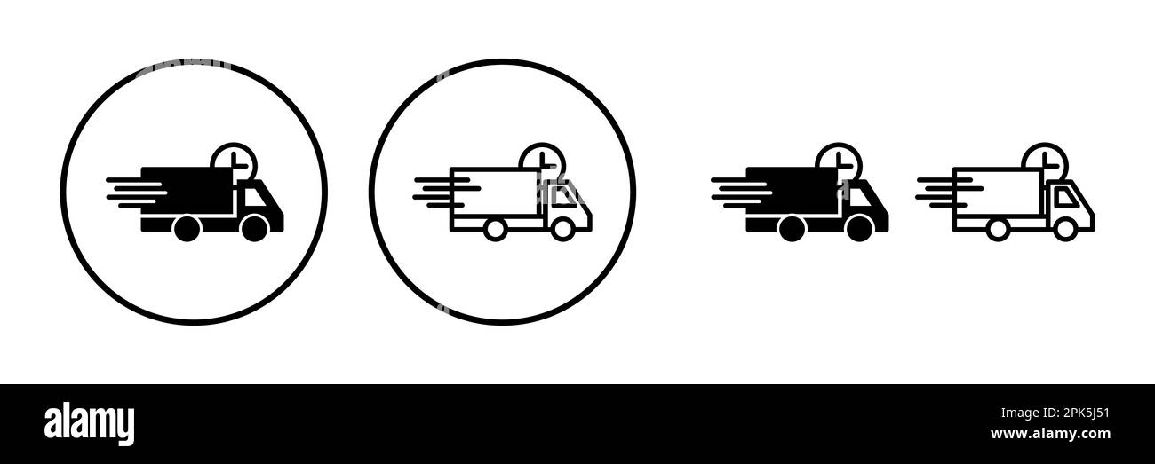 Delivery icon vector. Shipping fast delivery icon Stock Vector Image ...
