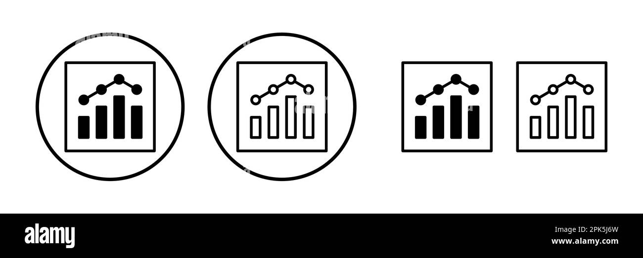 Growing graph Icon vector. Chart icon. Graph Icon Stock Vector Image ...