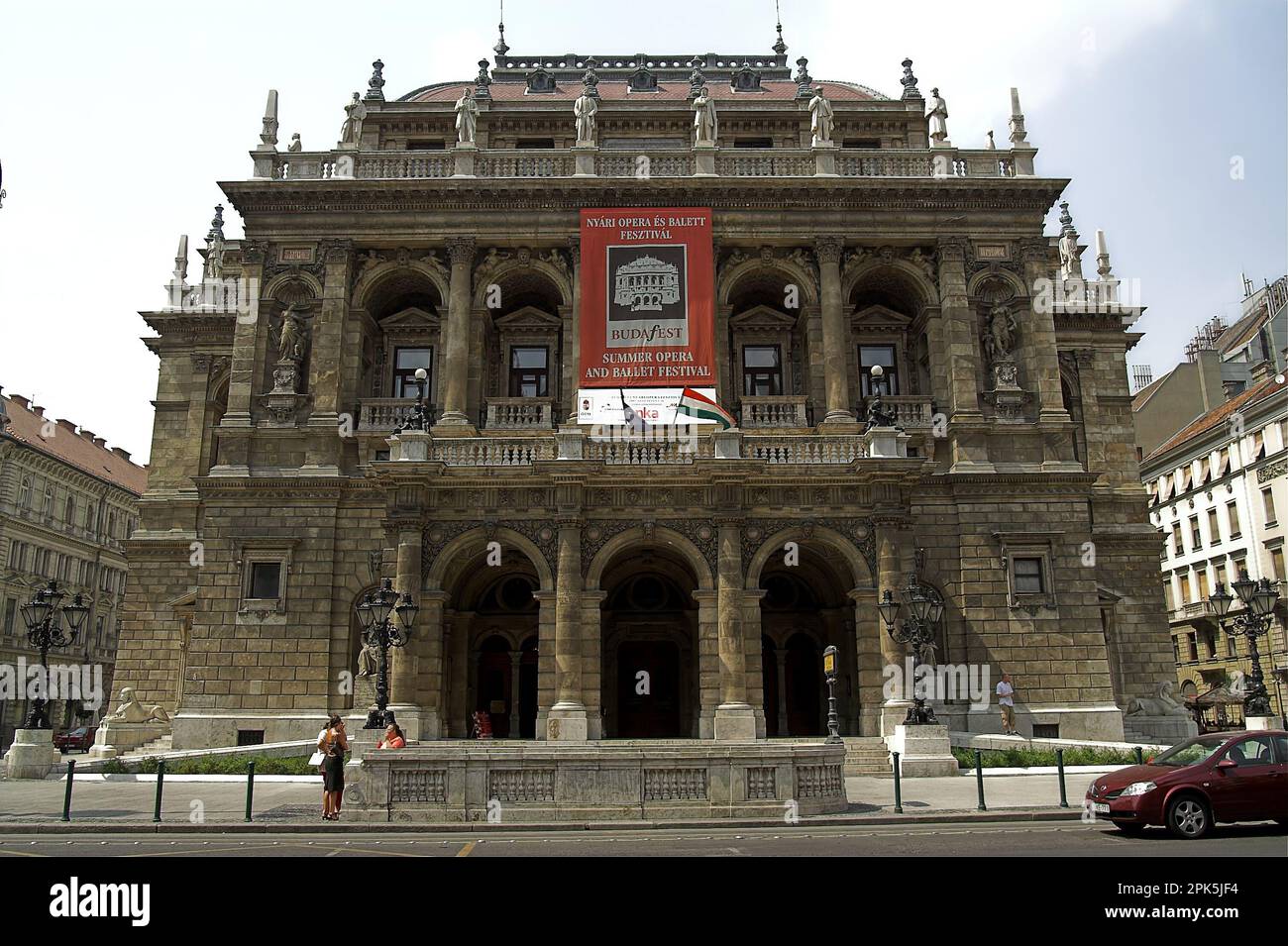 Budapest, Węgry Ungarn Hungary, Hungarian State Opera House, outside; Magyar Állami Operaház; Ungarische Staatsoper, außen; Węgierska Opera Państwowa Stock Photo