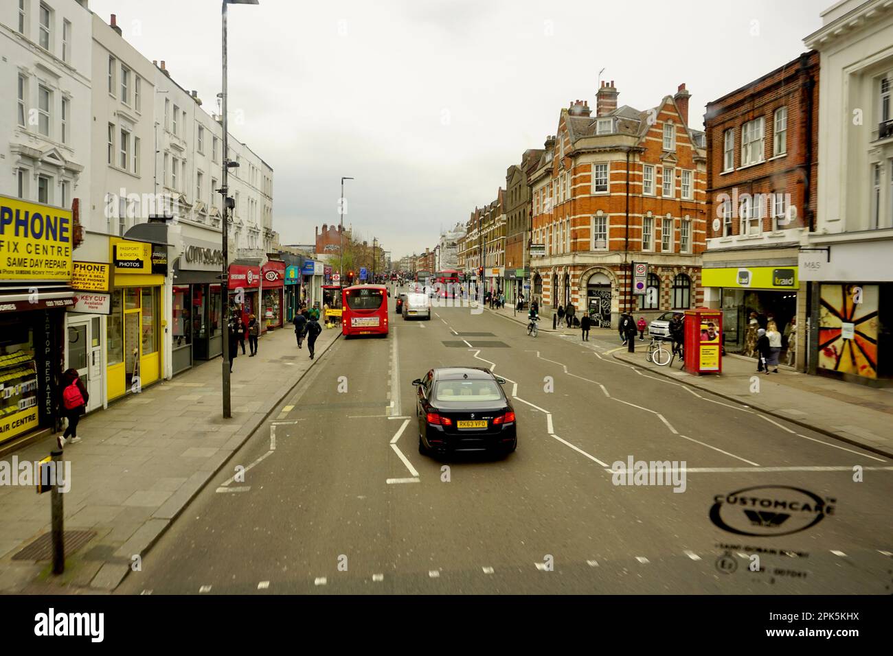 Kilburn High Road, London, United Kingdom Stock Photo Alamy