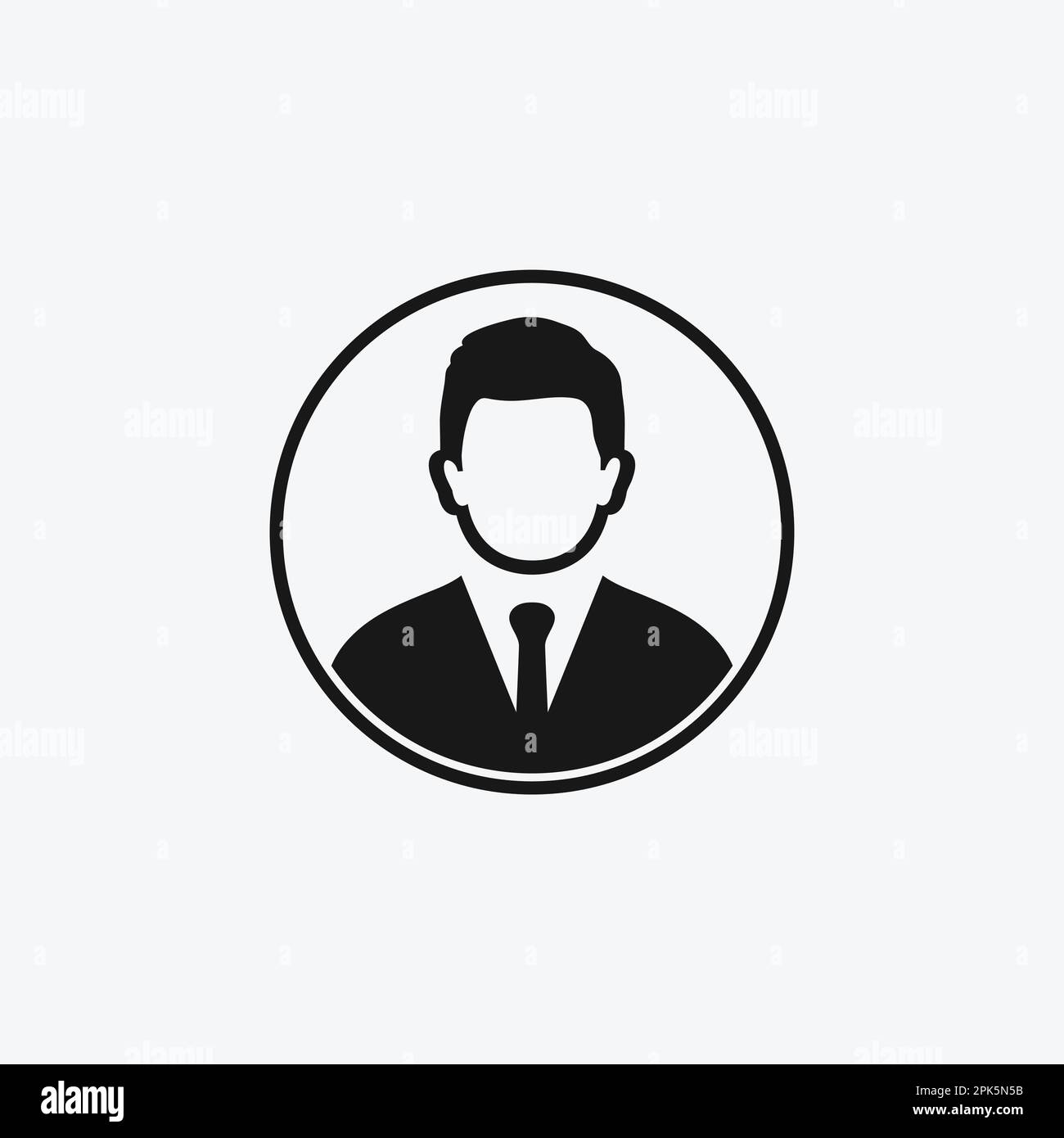 Business Avatar Profile Icon. Editable Vector EPS Symbol Illustration ...