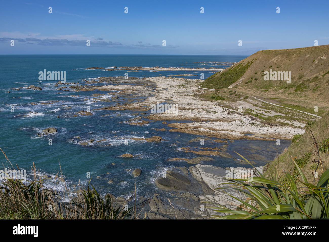 Kaikoura Peninsula Walkway View Stock Photo Alamy