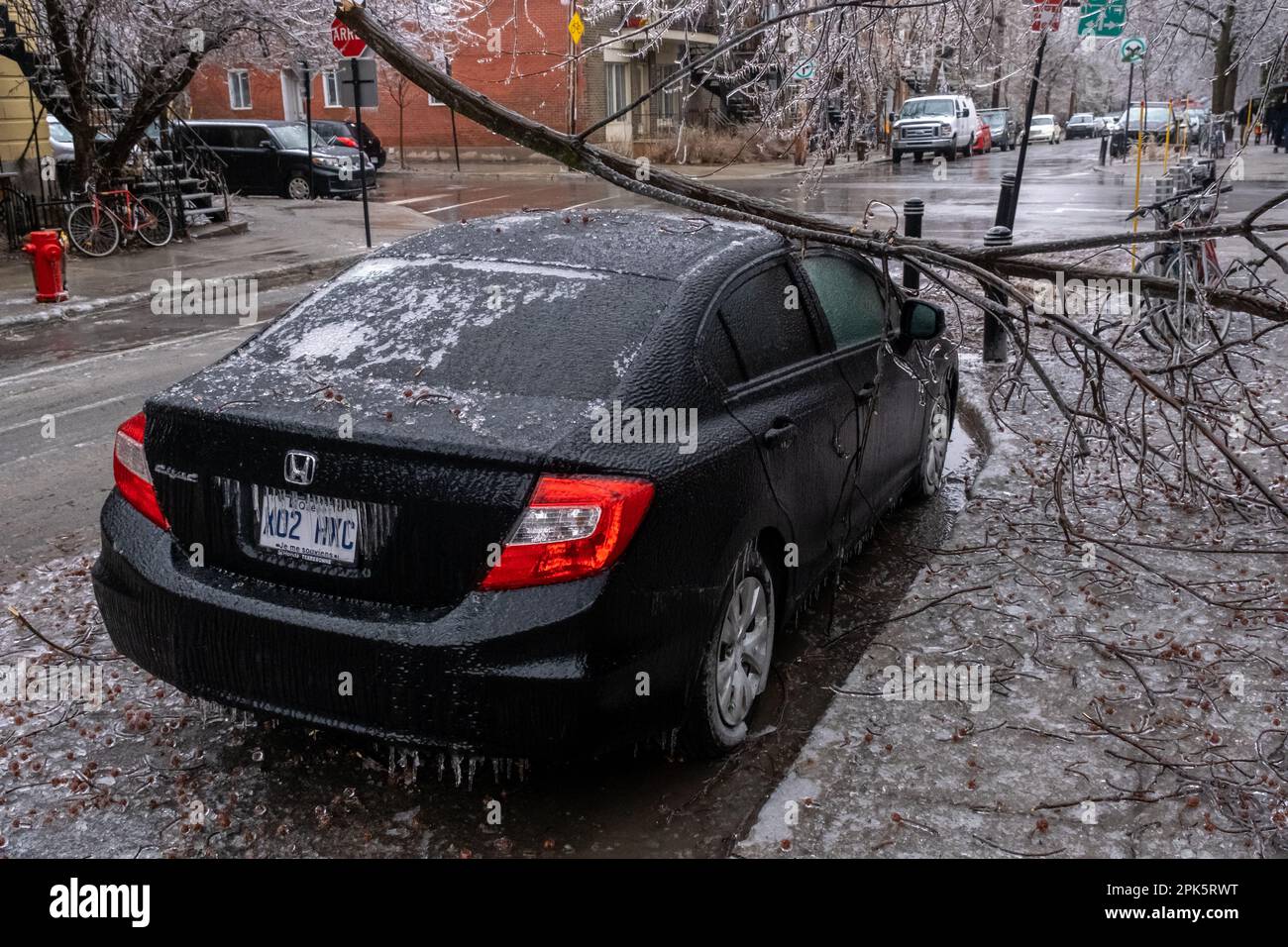Montreal icy rain hi-res stock photography and images - Alamy