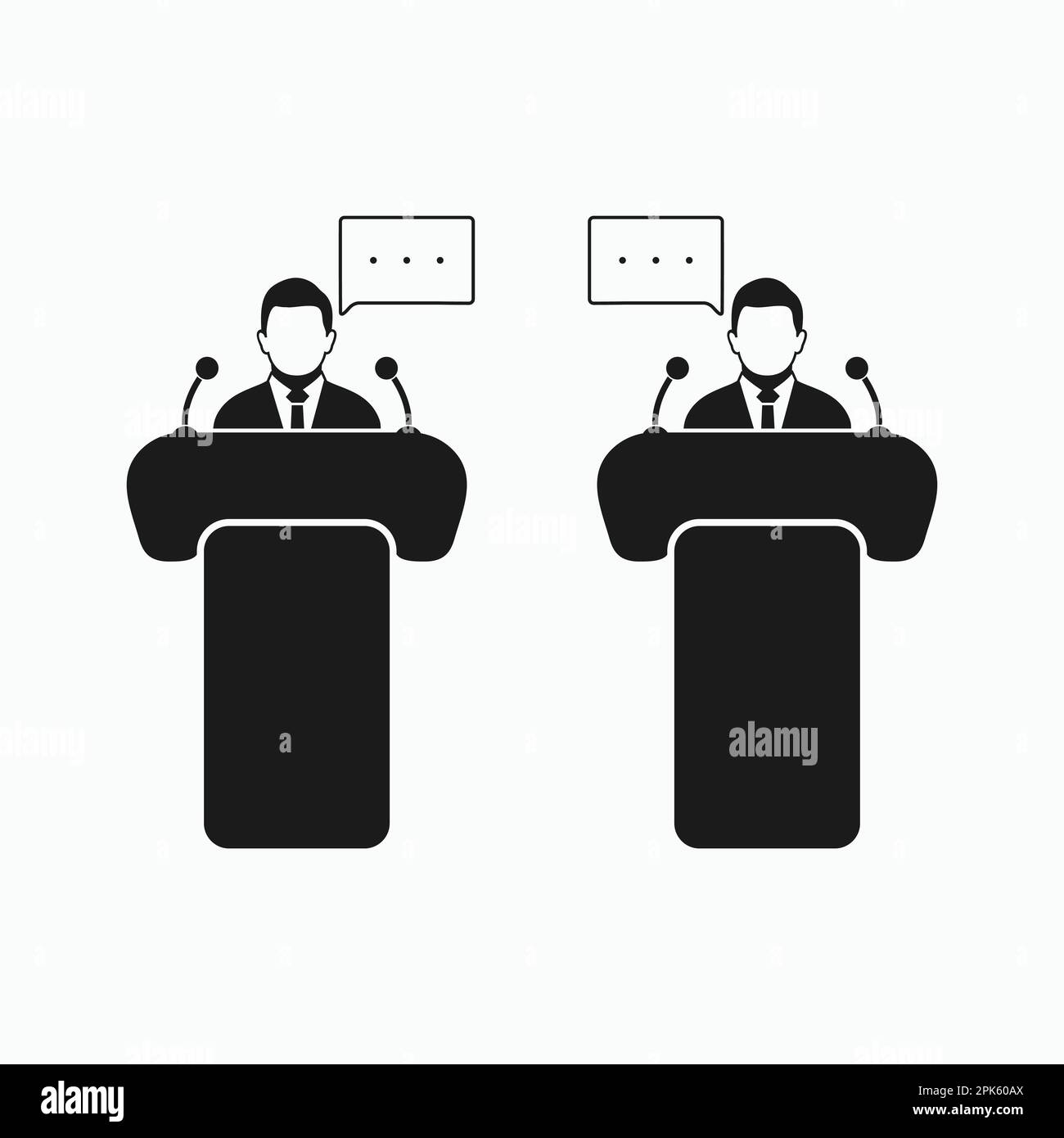 Controversy vector vectors Black and White Stock Photos & Images Alamy