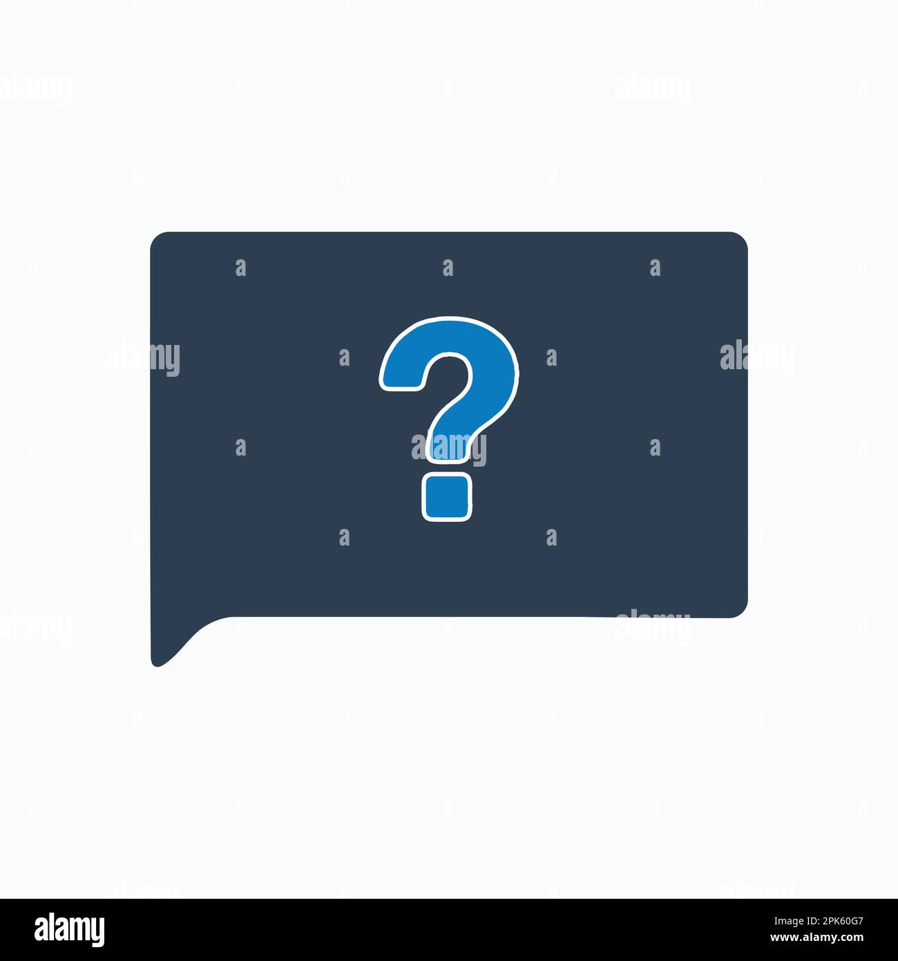 Decision making icon. Flat style vector EPS. Stock Vector