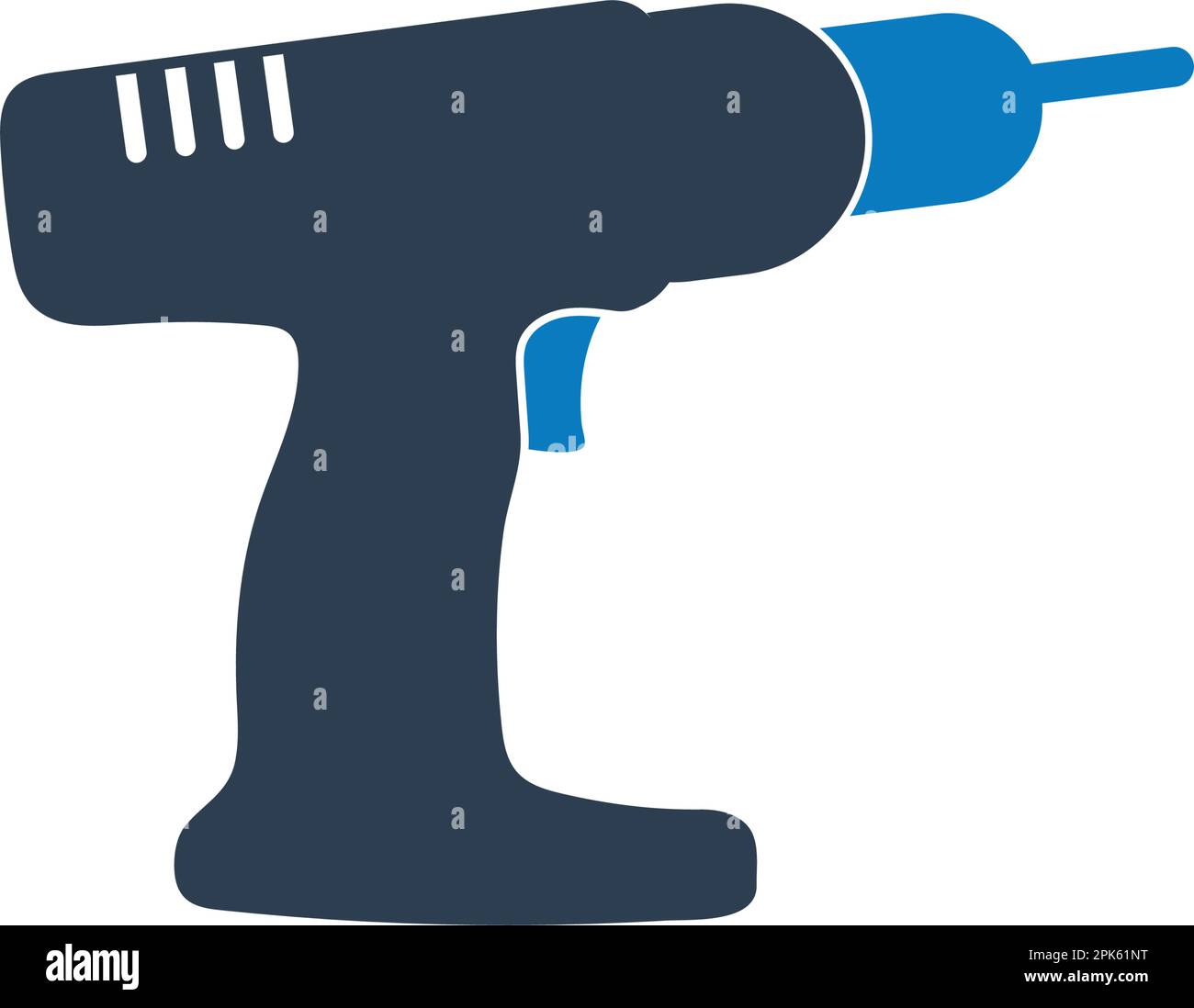 Drilling Machine Icon. Flat style vector EPS Stock Vector Image & Art ...