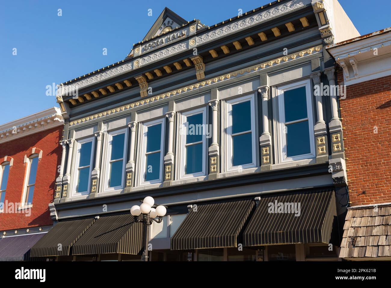 Arcola, Illinois United States March 19th, 2023 Downtown building