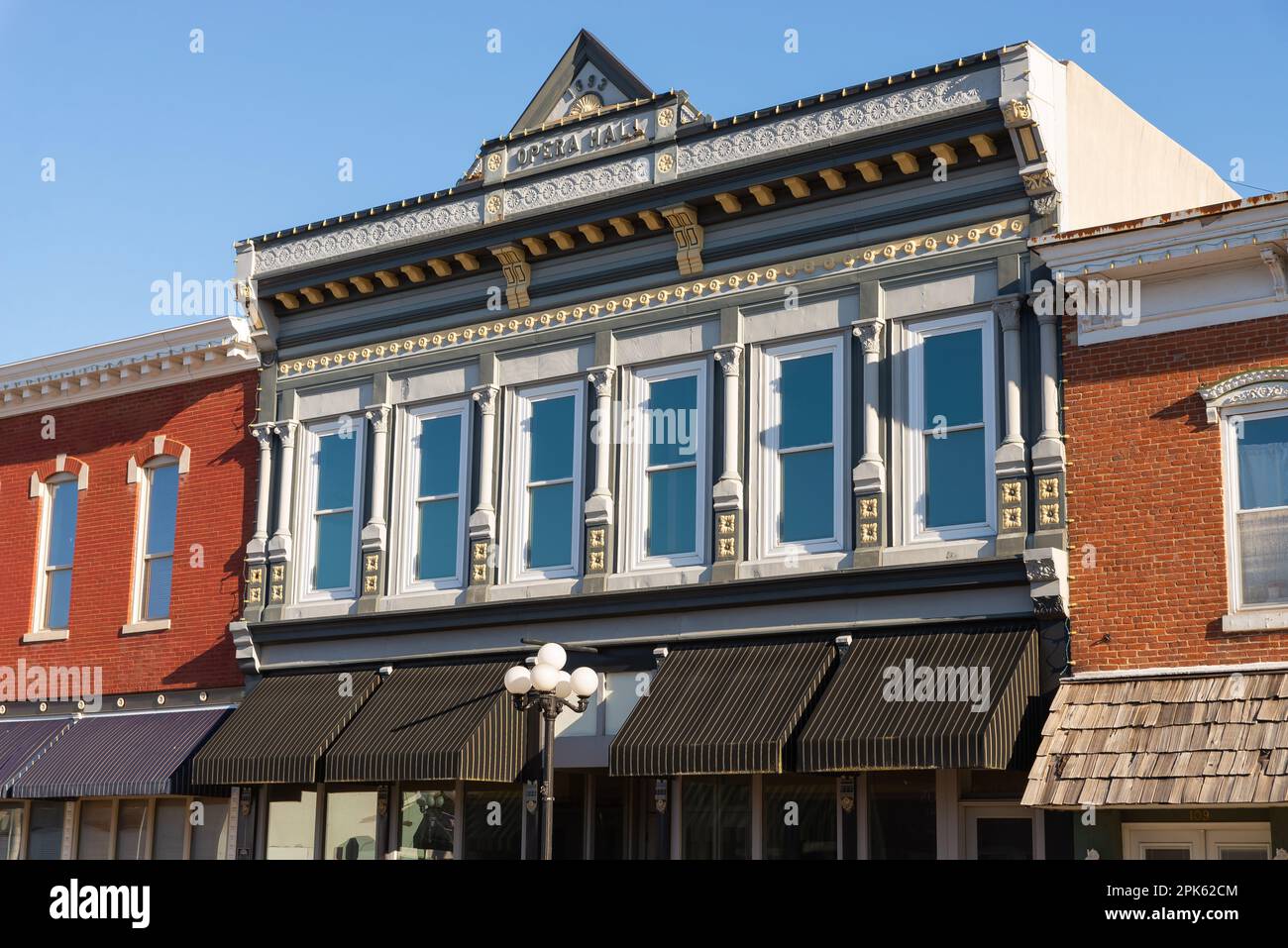 Arcola, Illinois United States March 19th, 2023 Downtown building