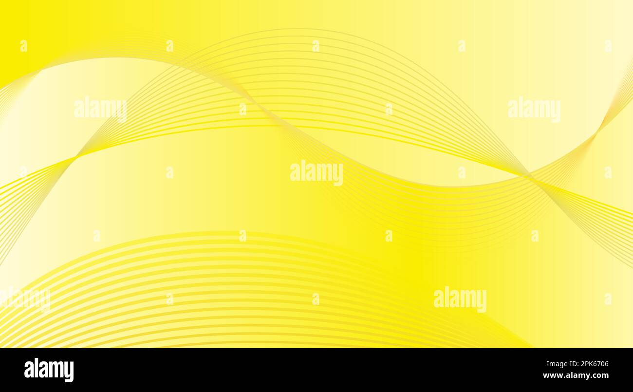 Abstract Vector Background Illustration With Blue Wavy Lines. Stock Vector