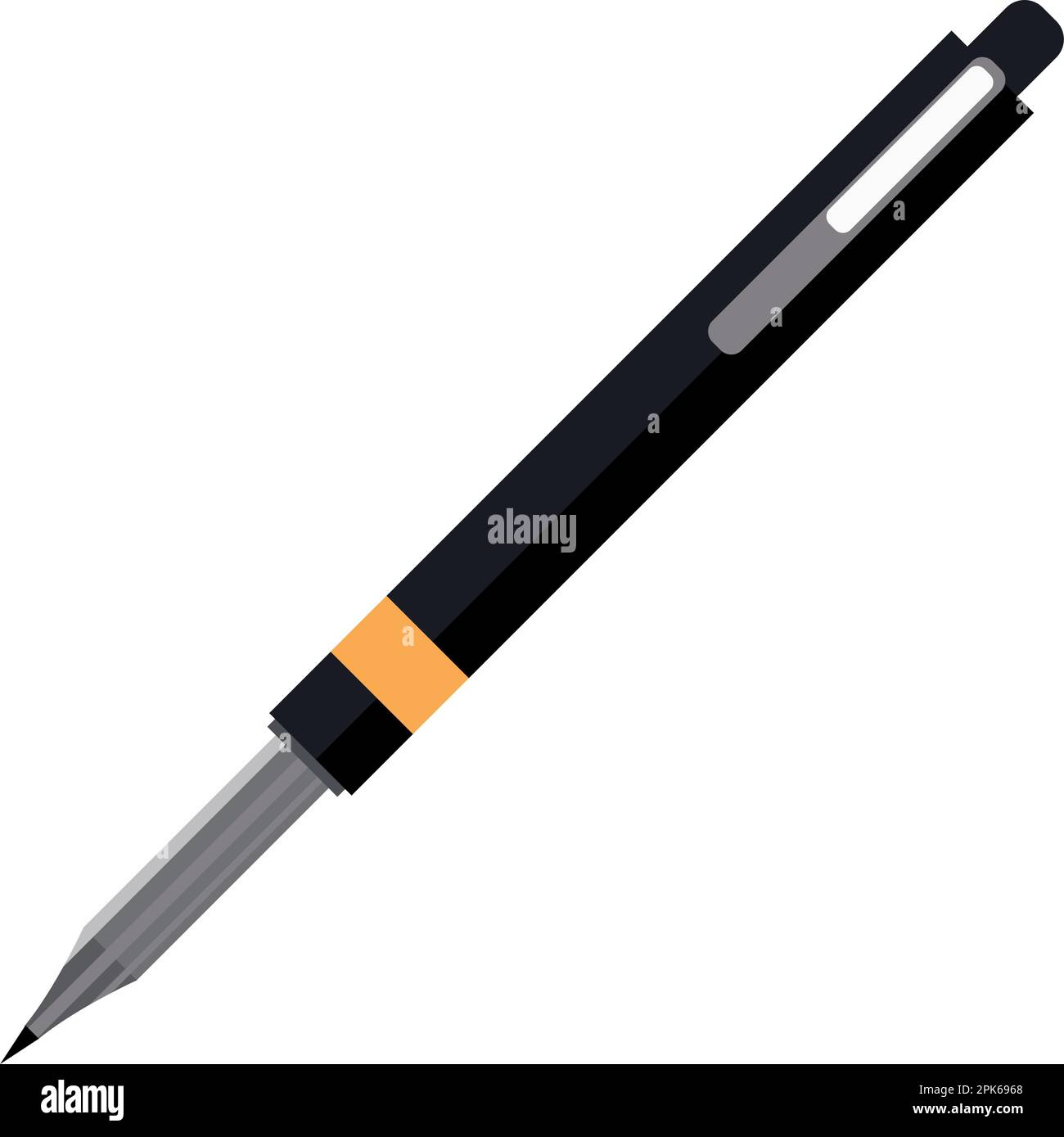 Ink pen Sharp tool for creative handwriting Stock Vector Image & Art ...