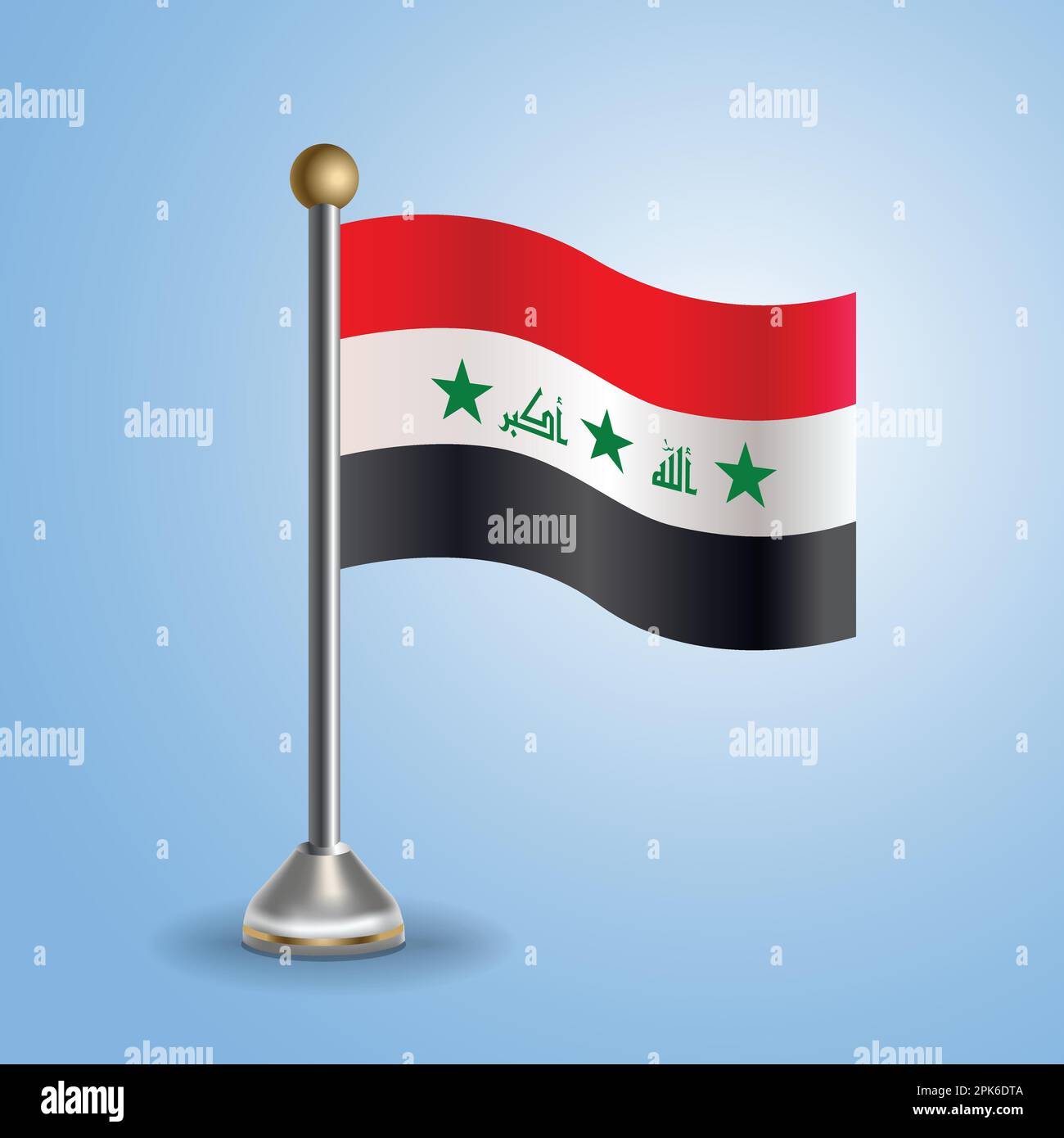 Iraq flag vector hi-res stock photography and images - Alamy
