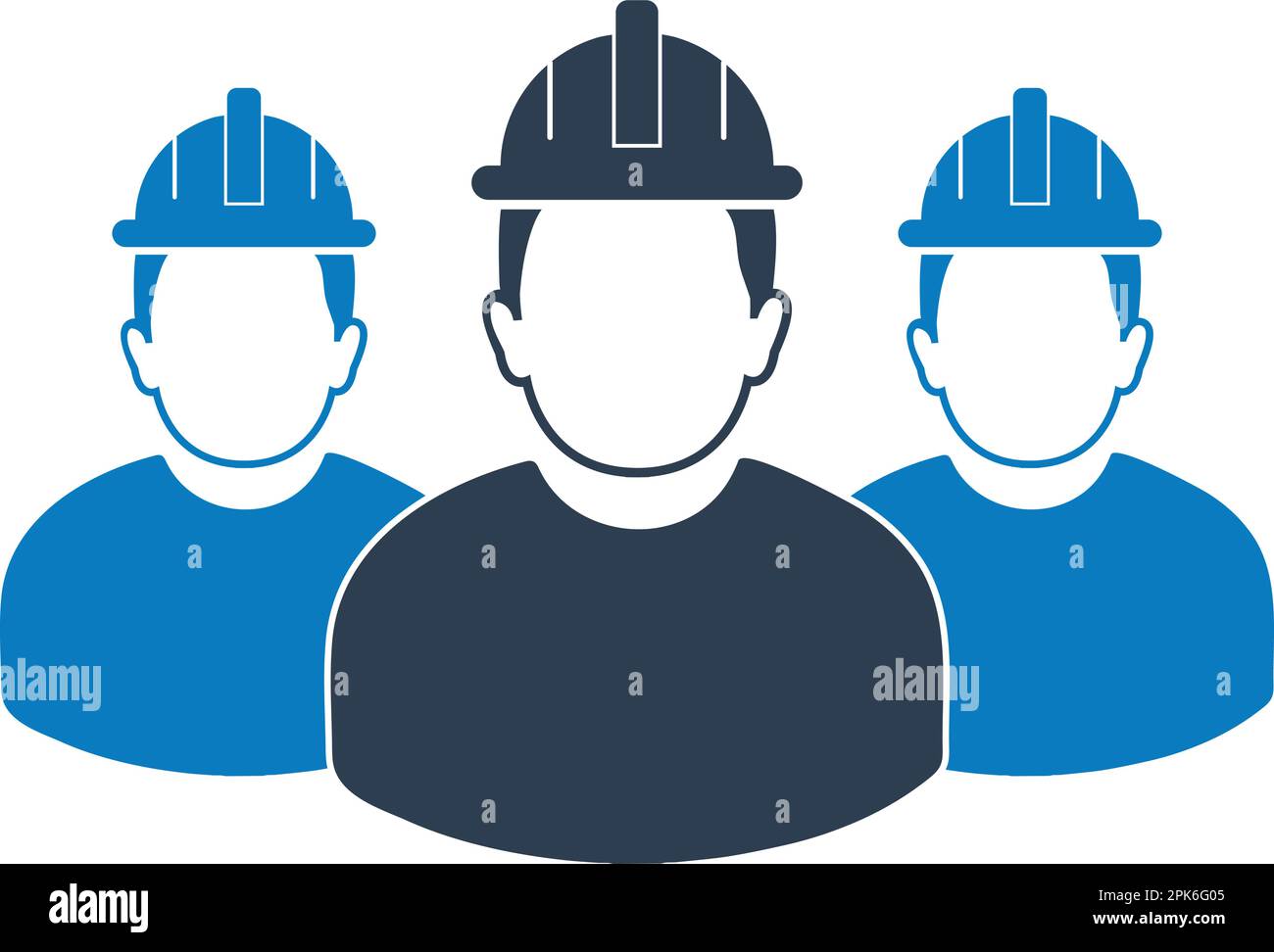 Worker team Icon. Flat style vector EPS Stock Vector Image & Art - Alamy