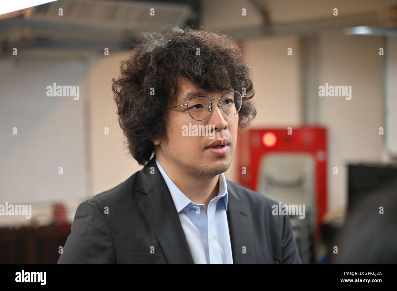 Taipei Taiwan. 25th Mar 2023. Kuma Academy co founder Puma Shen