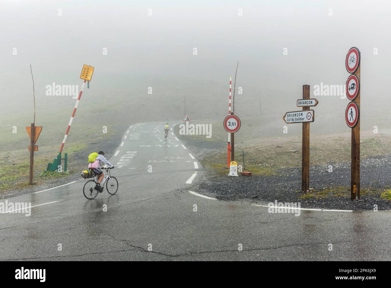 Col du Lautaret, mountain pass in the French Alps, Le BourgdOisans