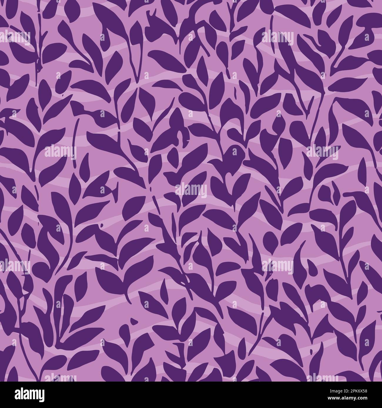 Abstract floral seamless pattern. Vector illustration background Stock Vector