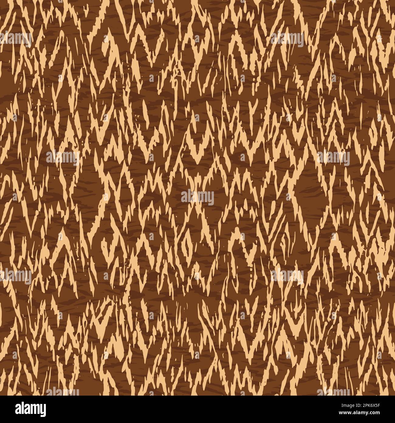 Ikat mood seamless pattern. Vector illustration background Stock Vector