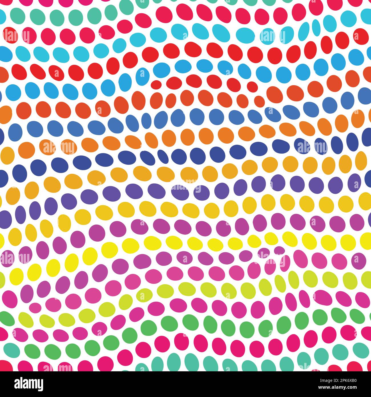 Abstract dots seamless pattern. Vector illustration background Stock Vector
