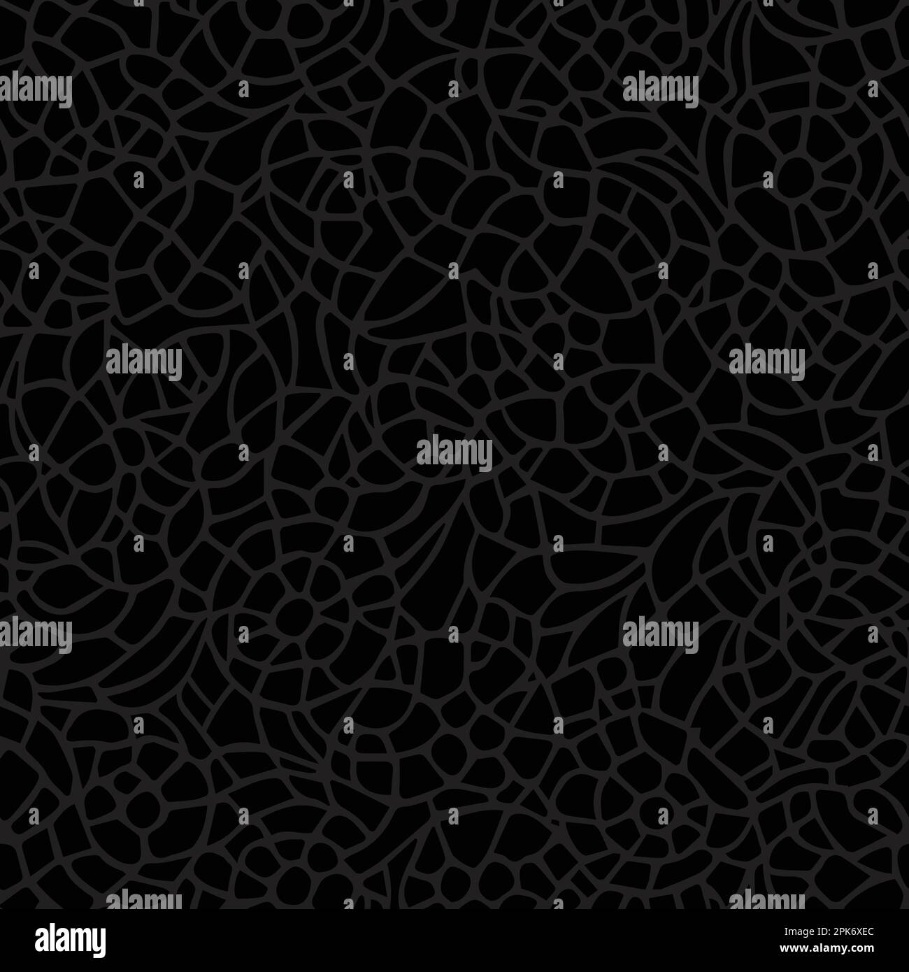 Stamped Batik floral abstract seamless pattern. Vector illustration background Stock Vector