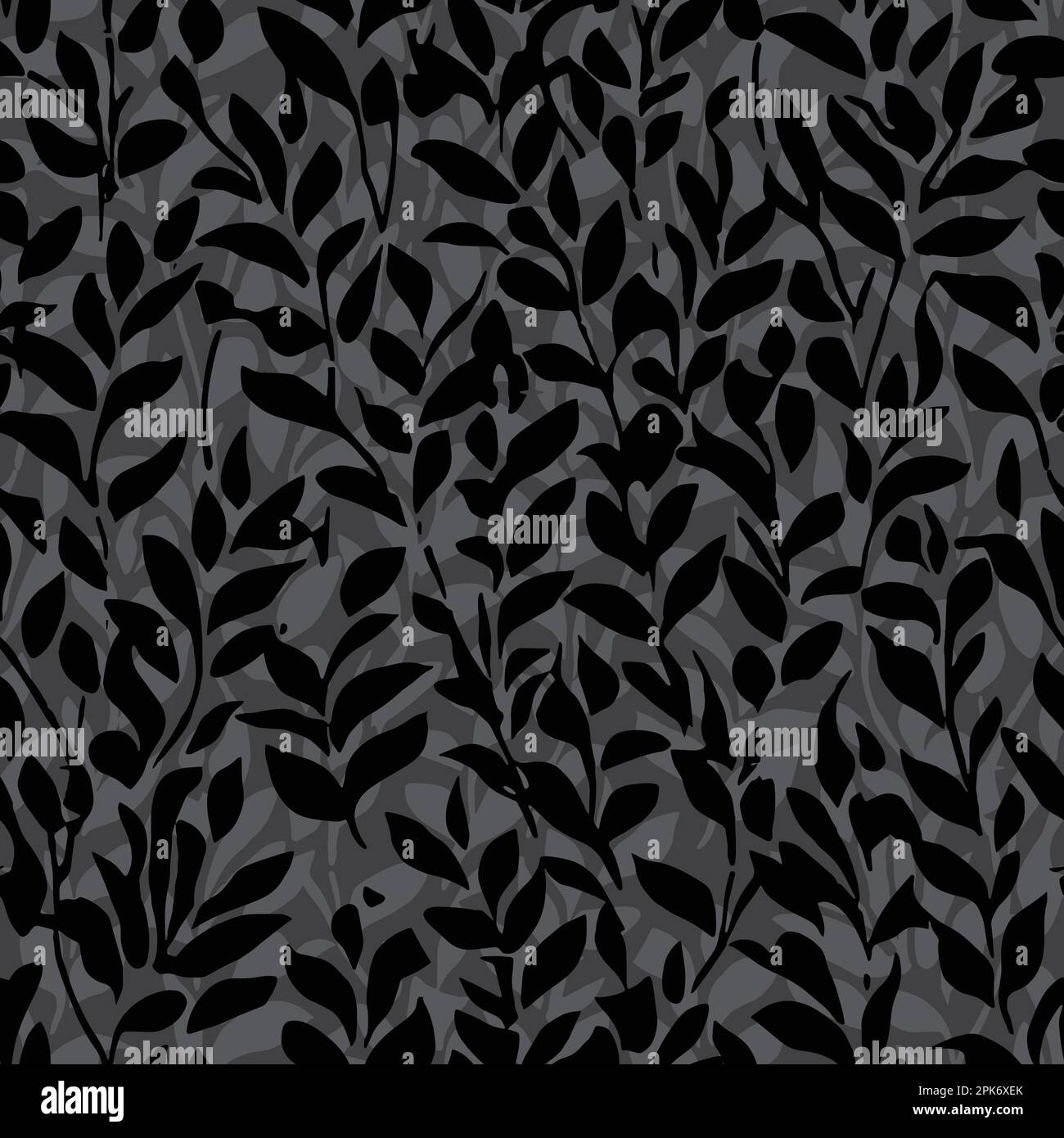 Abstract floral seamless pattern. Vector illustration background Stock Vector