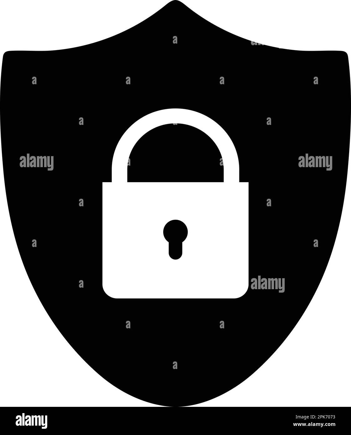 Shield Icon. Flat style vector EPS Stock Vector Image & Art Alamy