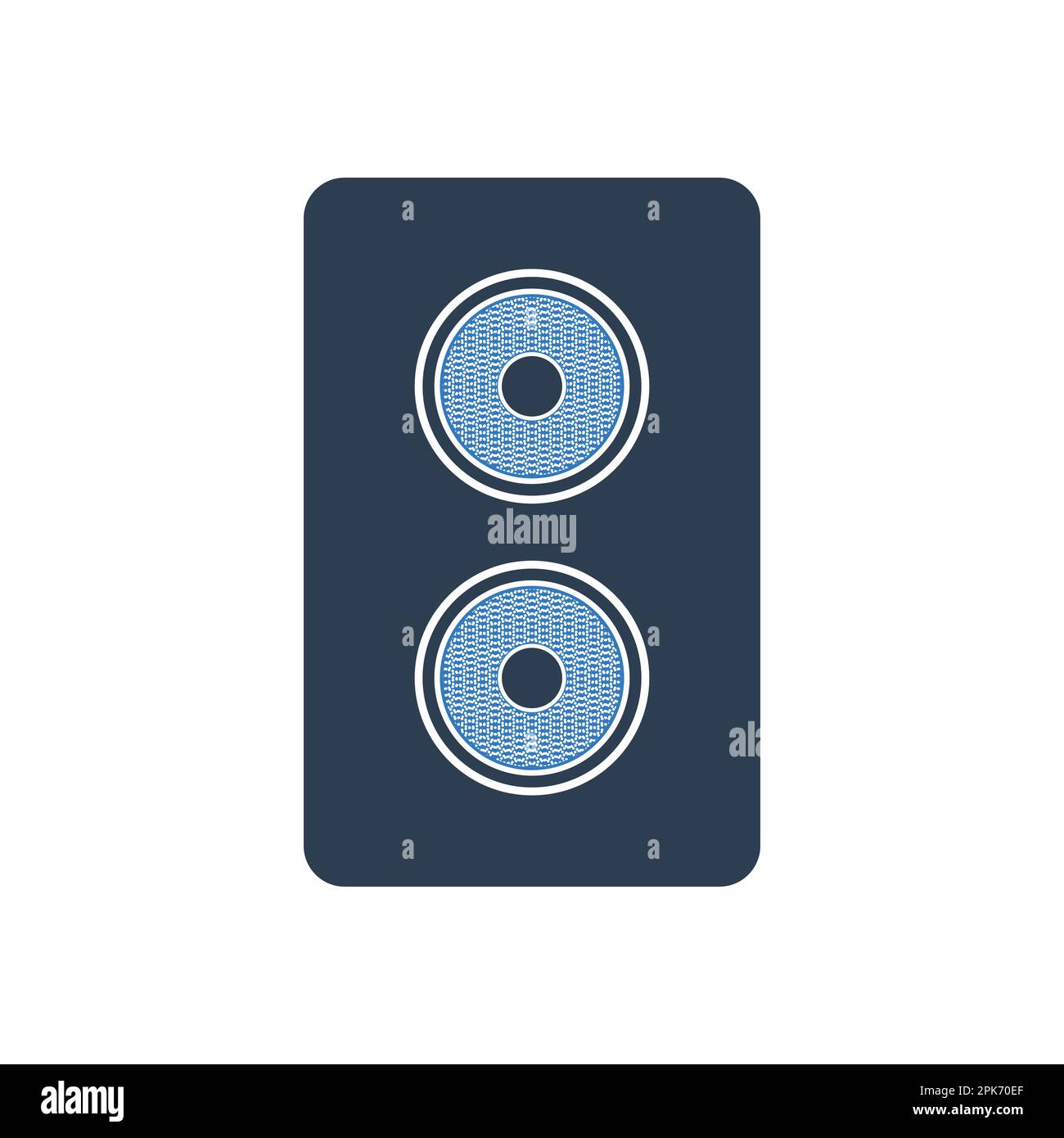 Speaker, Sound box Icon. Editable Vector EPS Symbol Illustration Stock