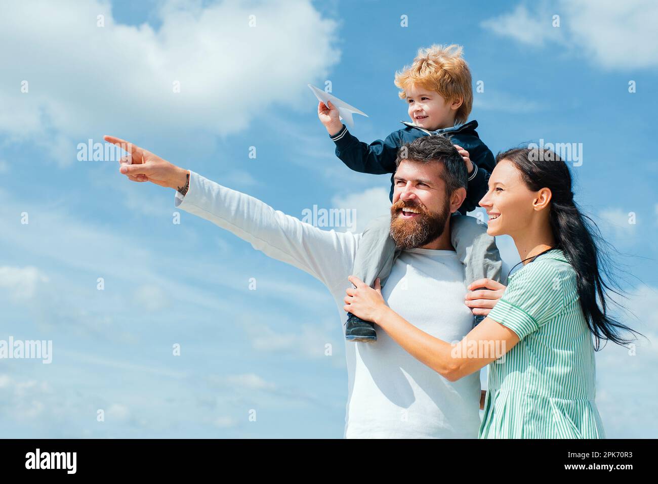 Dad giving son piggyback ride hi-res stock photography and images - Alamy