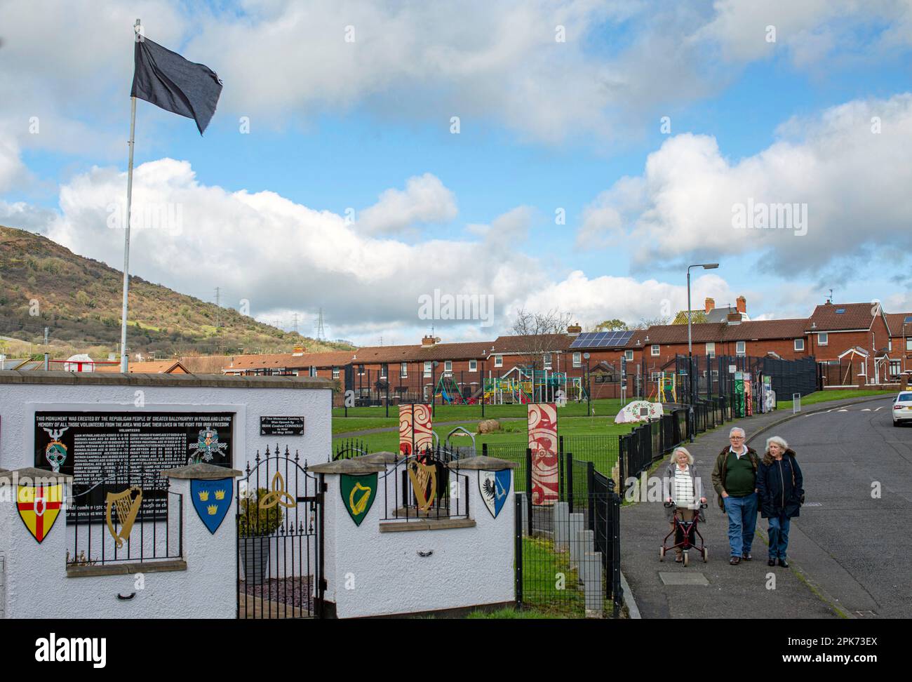 Ballymurphy estate hires stock photography and images Alamy