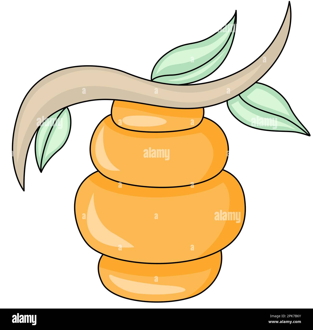 Honey hive hanging on branch of tree stock photo alamy
