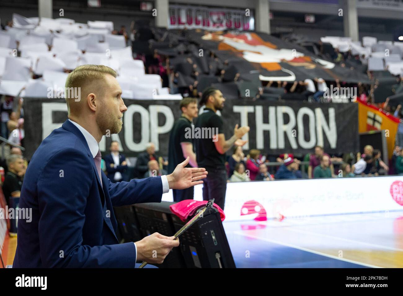 Head Coach Inscriptions Bonn, Deutschland. 05th Apr, 2023. Head coach Tuomas IISALO (BON ...