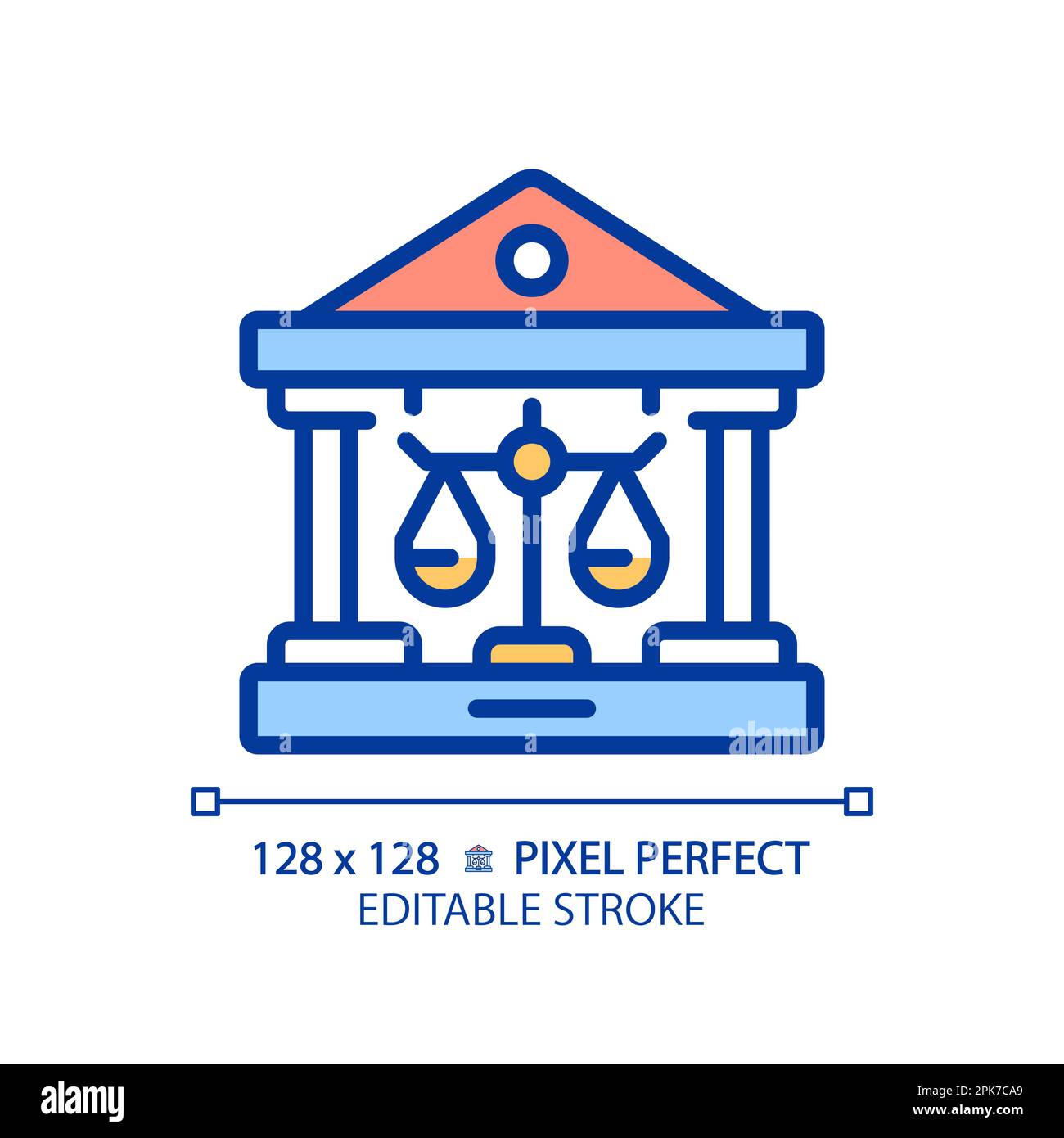 Courtyard courthouse Stock Vector Images - Alamy
