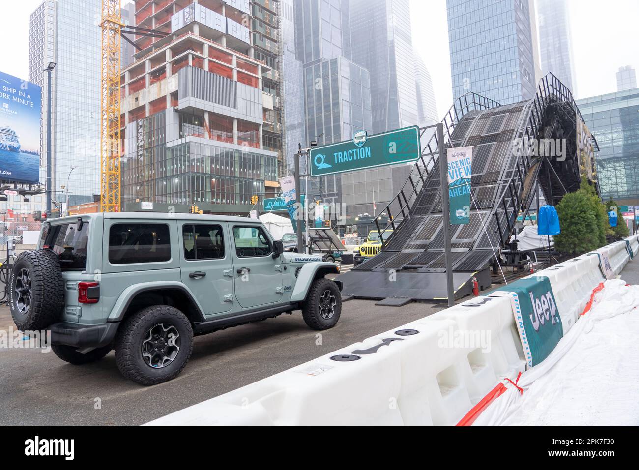 New York, United States. 05th Apr, 2023. NEW YORK, NEW YORK APRIL 05 Camp Jeep a Jeep